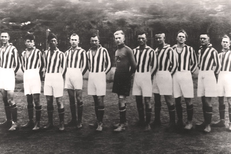 100 Jahre Schleuse &ndash; Die Gr&uuml;ndermannschaft