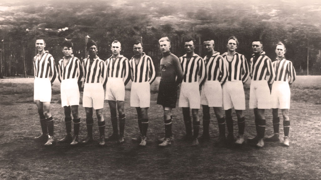 Die Gründungsmannschaft SuS 21 Oberhausen