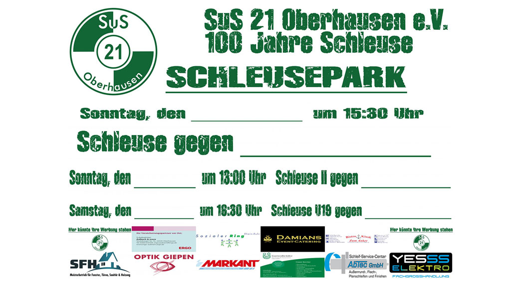 Spielank&uuml;ndigungsplakat